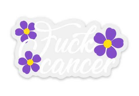F You, Cancer! Decal