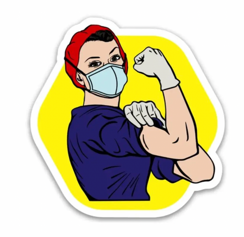 Rosie The Medical Professional Decal