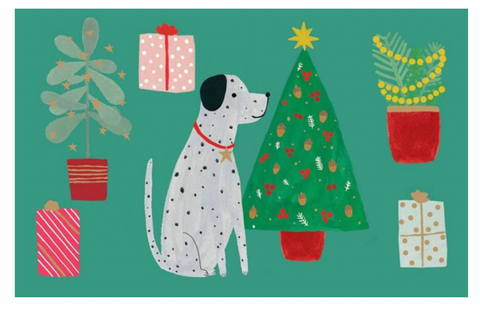 Dog Christmas Boxed Cards