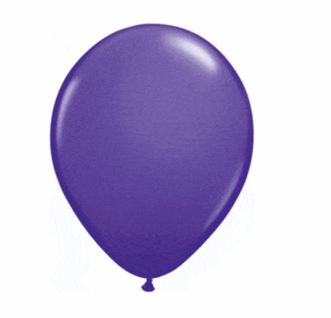 Latex 11" Balloons - Solid Colors (Not including Helium)