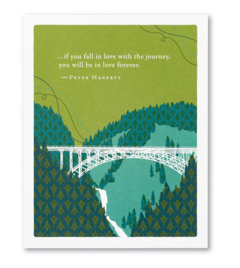Fall in Love with the Journey Card