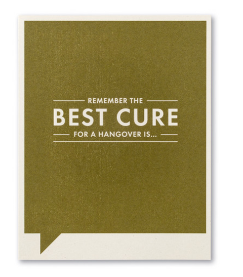 Remember the Best Cure Card