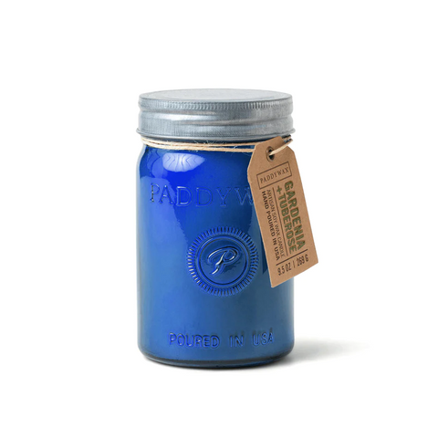 Relish Jar Cobalt Blue Candle