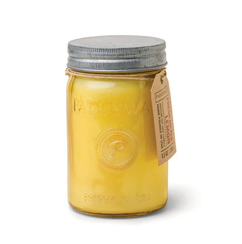 Relish Jar Yellow Candle