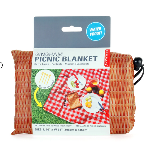 Gingham Picnic Blanket