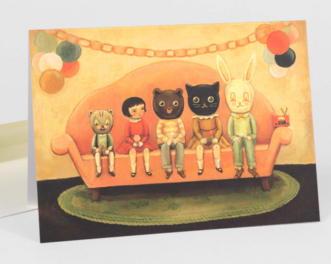 Costume Party Card
