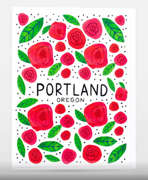 Portland Roses Card