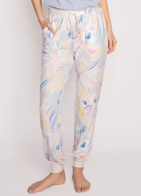 Painterly Perfect Banded Pant