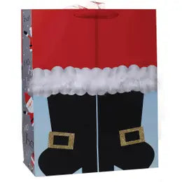 Santa's Boots Gift Bag