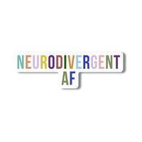 Neurodivergent AF Sticker