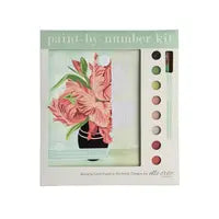 Parrot Tulips Vase Paint-by-Number Kit