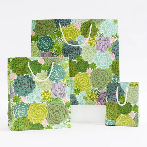 Succulents Gift Bag Small