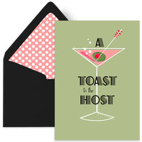 Toast to Host Card