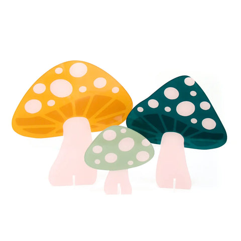 Acrylic Mushroom Set