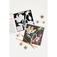 Hellebores Mini Paint by Numbers Kit
