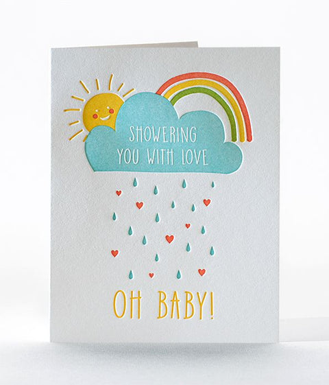 Showering of Love Greeting Card