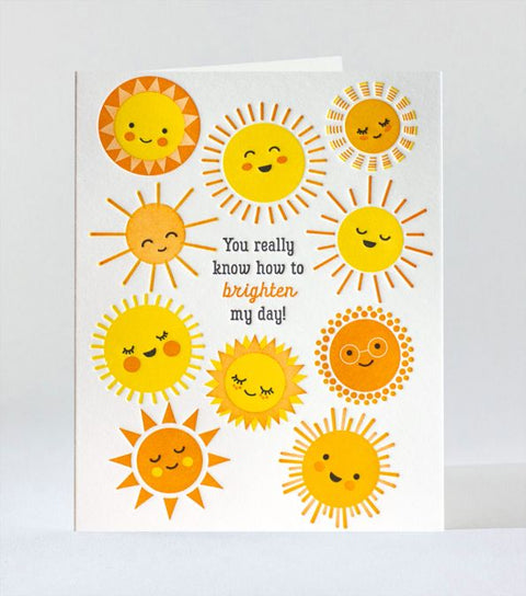 Brighten my Day Greeting Card
