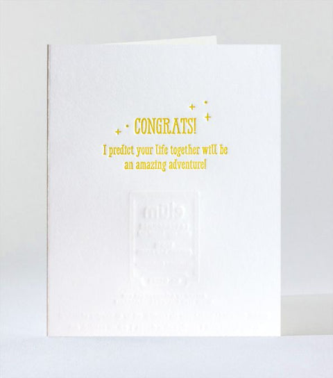Newly Predictions Greeting Card