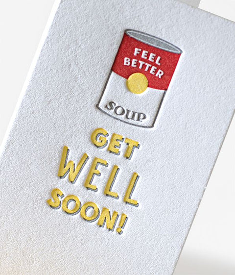 Get Well Soup Mini Notes Enclosure Cards