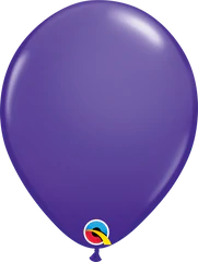 Latex 11" Balloons - Solid Colors (Not including Helium)