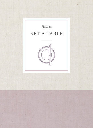 How to Set a Table Book